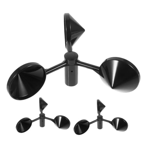 Gogogmee 3pcs Anemometer Cup Handheld Wind Speed for Accurate Measurement Meteorological Applications Wind Turbines and Systems Lightweight Fade Resistant Design