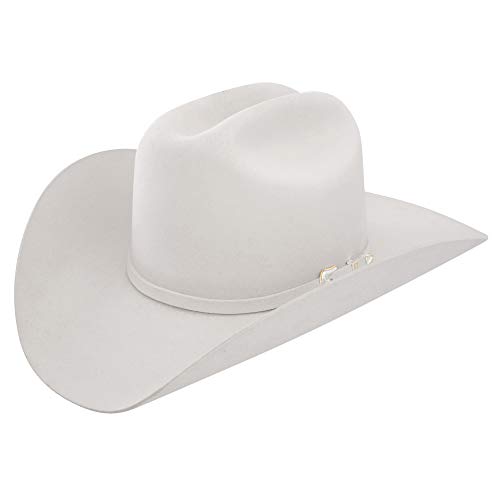 Stetson Men's 3X Wool Felt Cowboy Hat White