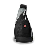 for you rucksack schwarz ✅ VIEL PLATZ - Mit seinen Maßen von 24 cm (L) x 15 cm (B) x 44 cm (H) bietet dieser Slingbag reichlich Platz und wiegt dabei nur 200g