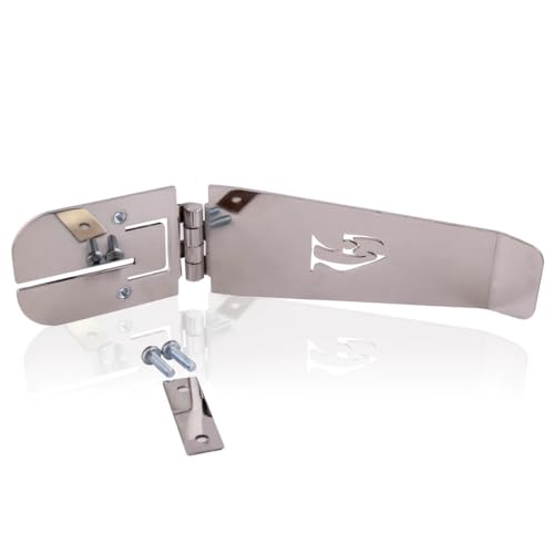 ThrottleMAXX Silver UTV Footrest, Drivers Side, Stainless Steel, Compatible with Honda Pioneers