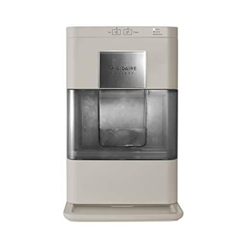 Comparison: Best Ice Nugget Maker 11 Frigidaire Nugget Ice Maker, Countertop Ice Machine with Transparent Window, Sonic Ice Maker with 44 lbs. Capacity, Auto Self Cleaning Ice Maker Machine, 2.0 Gen, Cream - 16.75D x 11.75W x 20.25H