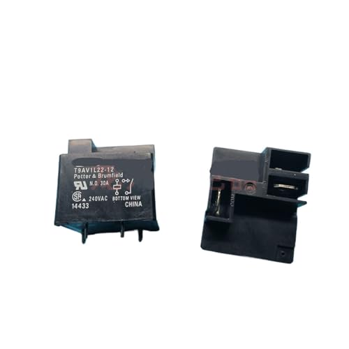 Relé T9AV1L22-12 de 12VDC 30A para circuito impreso y repuesto T9AS1L22-12