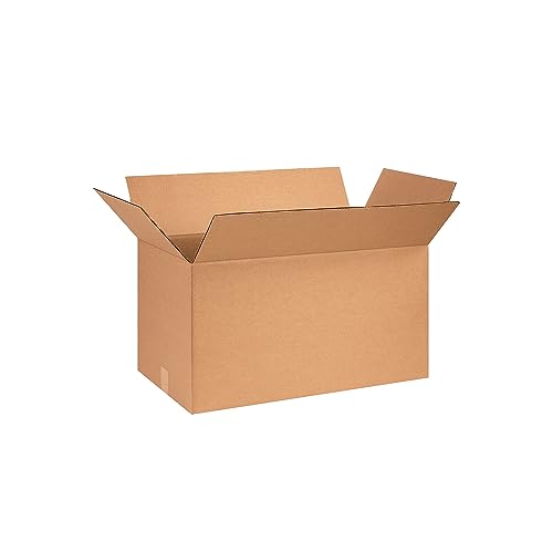 Shipping Boxes SI Products 26-inch x 14-inch x 14-inch Corrugated, 200#/ECT-32 Mullen Rated Corrugated, Pack of 10, (261414)