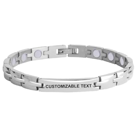 KYOSI Personalized Titanium Magnetic Bracelet Cover
