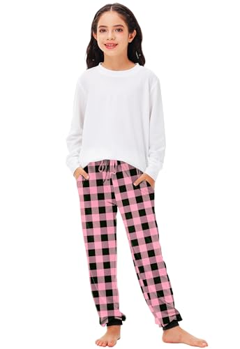 Image of Deerose 4th of July Pants American Flag Drawstring Sweatpants with Pockets 5-14 Years