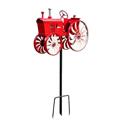 Moulin à vent de tracteur pour cour et pelouse rustique - 2