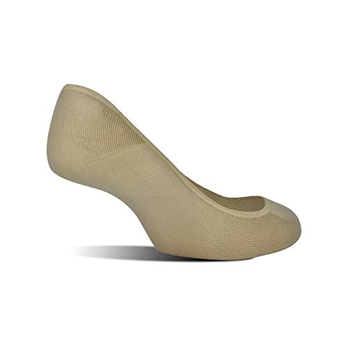 Image of PEDS Women's Essential Super Low Cut No Show Socks, 6 Pairs, Nude, Shoe Size: 5-10