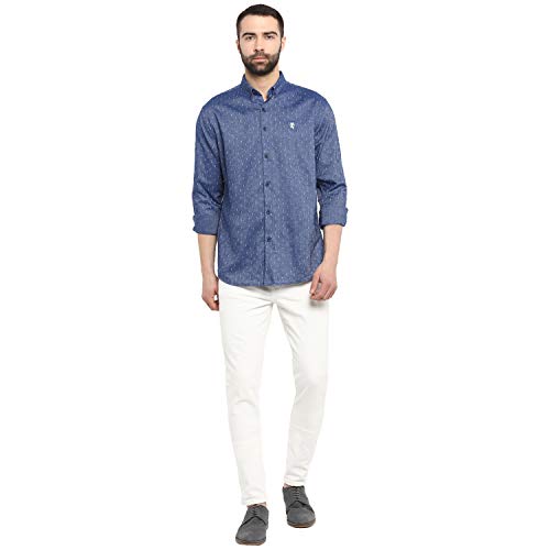 Image of Red Tape Men's Printed Regular Fit Casual Shirt