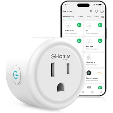 GHome Smart Plug with Timer Cover