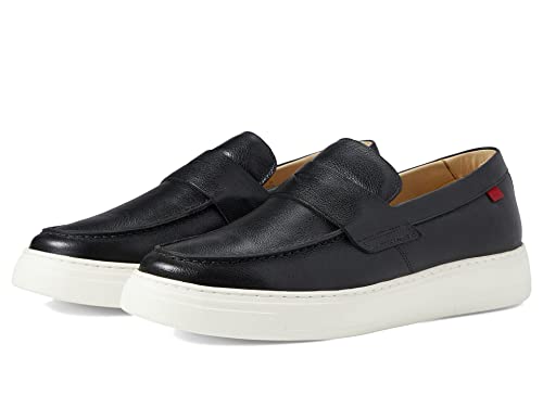 Image of Marc Joseph New York Men's Genuine Leather Made in Brazil Luxury Comfortable Penny Detail Sneaker