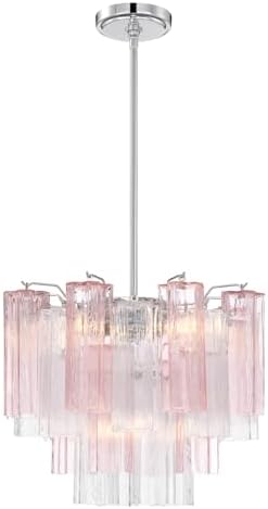 Crystorama Addis 4 Light Polished Chrome Mini Chandelier