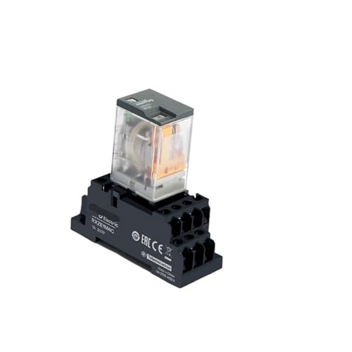 Relais de contrôle AC 12V RXM avec base JD pour commutation rapide