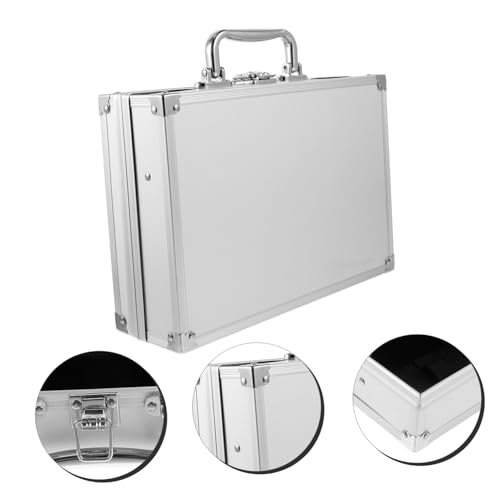 Handheld Aluminium Alloy Storage Case Multi-functional Tool Box for Crafts Travel Work Lightweight Spacious Design with Elegant Finish Artists and Mechanics 6