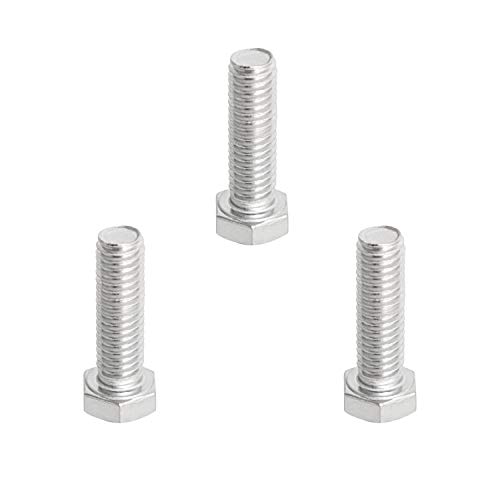 Image of M6 x 25mm Hex Head Bolts Screws Grade 6.8 Stainless Steel, Fasteners Fully Machine Threaded SUS304 30 Pcs
