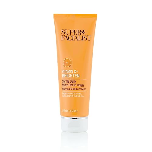 Super Facialist Vitamin C Daily Gentle Micro Polish Wash - Promotes Brighter Looking Skin 1 x 125ml