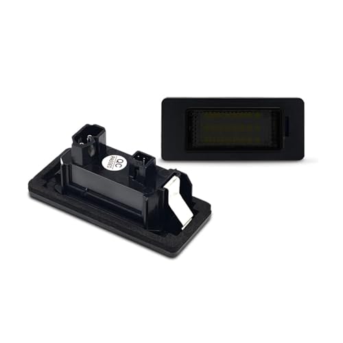 Luces de matrícula LED para E90 y F30 con lente ahumada de 24 diodos