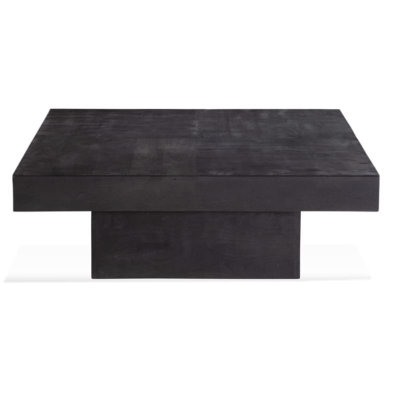 Padula Modern Cocktail Table in Black Wood