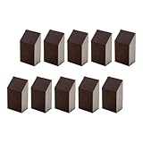 UKCOCO 10 Stück Reinigungsschwämme mit Schmirgelsand für Rostentfernung Hochdichte Topfschwämme...
