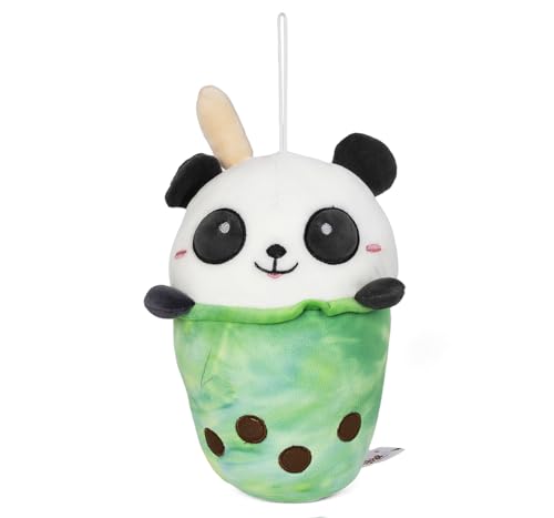 Image of Fuzzbuzz Boba Soft Toy - 22cm Plush Stuffed Animal for Toddlers 18M+ | Ultra-Soft Cuddly Toy for Boys & Girls | Adorable Baby Plushie Ideal for Snuggling & Gifting (Panda)