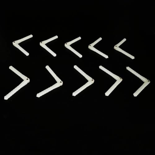 10PCS RC Airplane Plastic Pin Hinge for RC Plane Helicopter Aircraft DIY Model Plane Fix Wing Parts...