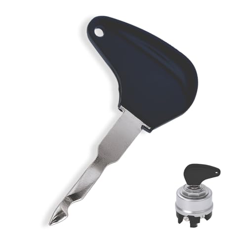 Juego de llaves para maquinaria de construcción para tractor – Llave de contacto de repuesto adecuada para el uso como llave de tractor Bosch, llave de encendido universal para tractor de coche (1