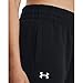Under Armour Womens Rival Fleece Joggers, (001) Black / / White, Small