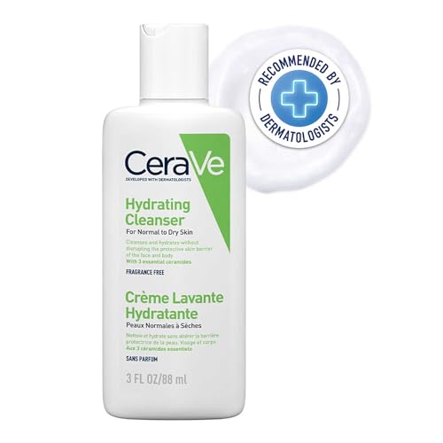 CeraVe Hydrating Cleanser For Normal To Dry Skin (88ml) - Non-Foa...