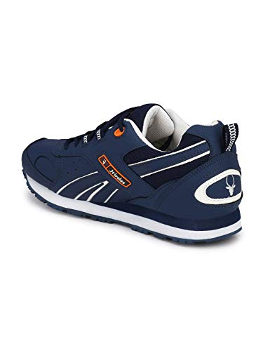 Image of Hirolas Men's Multi Sport Shock Absorbing Walking Running Fitness Athletic Training Gym Sneaker Shoes