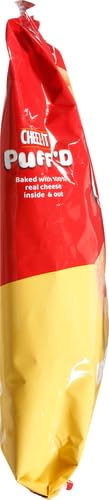 Cheez-It Puff\'d Cheesy Baked Snacks, Puffed Snack Crackers, Kids Snacks, Double Cheese, 5.75oz Bag (1 Bag)