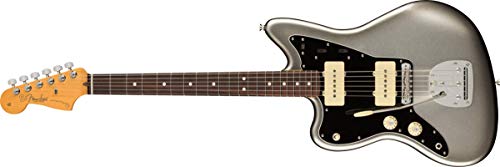 Fender American Professional II Jazzmaster RW LH (Mercury) – Guitare Électrique Gaucher - Les Beatles, Paul McCartney, John Lennon, RIngo Starr, George Harrison Fender American Professional II Jazzmaster RW LH (Mercury) - Guitare Électrique Gaucher