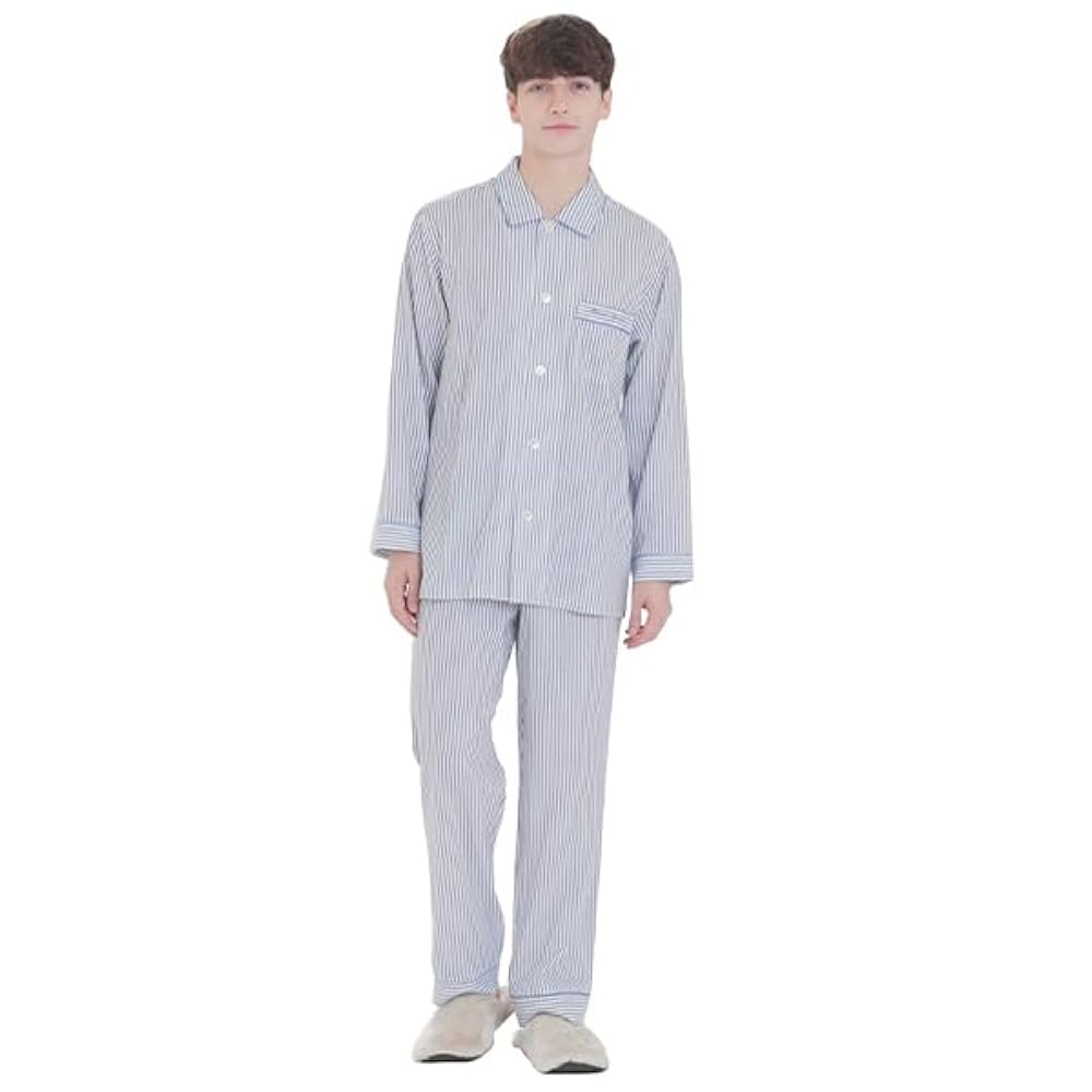 Amazon | [ナルエー] パジャマ メンズ 男性用 ルームウェア