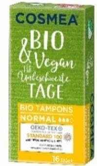 Cosmea Organic Tampons Normal (Pack of 16)