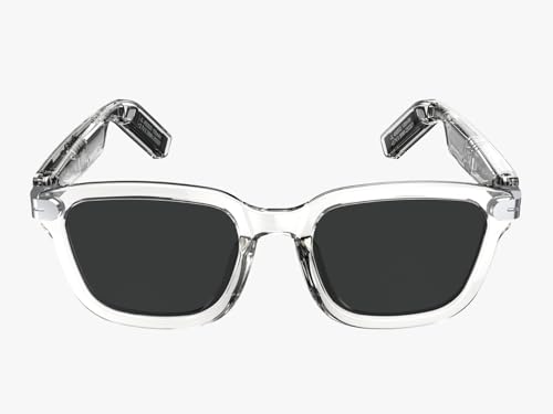 Image of Futopia AIVIS-G AI Smart Glasses|Voice Assistant,Stereo Audio,Dual Mic ENC|Calls,Music & Translation|Real-time Translation|Meeting Minutes|Dual-Microphone|Noise Reduction|Single-Point Touch.