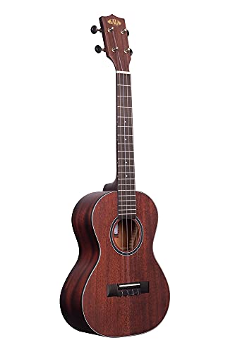 Kala KA-SMHT Ukulélé ténor en acajou massif - Les Beatles, Paul McCartney, John Lennon, RIngo Starr, George Harrison Kala KA-SMHT Ukulélé ténor en acajou massif