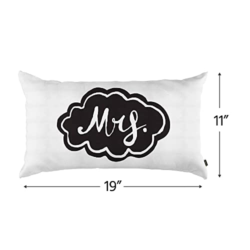 Kit Com 2 Capas Para Almofada Mr&Mrs Belchior Uniq