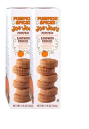 Pumpkin Spiced Joe-Joe's Sandwich Cookies Fall Flavor 9.4 oz each