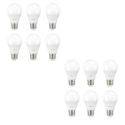 Linkind 60W Equivalent, A19 LED Light Bulbs, Dimmable Bulbs 2700K Soft White & Non Dimmable Bulbs 5000K Daylight Bulbs