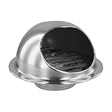 Photo Gallery niceminiwall griglia di ventilazione rotonda resistente alle intemperie, in acciaio inox, con zanzariera, montaggio a parete, per bagno e esterni, dimensioni 60-100 mm (60 mm) Photo Gallery niceminiwall griglia di ventilazione rotonda resistente alle intemperie, in acciaio inox, con zanzariera, montaggio a parete, per bagno e esterni, dimensioni 60-100 mm (60 mm)
