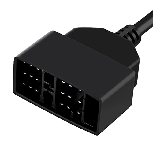 Cabo de diagnóstico obd2, adaptador de diagnóstico de carro profissional abs antienvelhecimento para