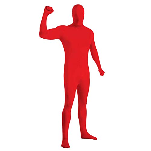 XUELIEE - Mallas de Licra para Hombre (Talla XL-3XL), Rojo, X-Large