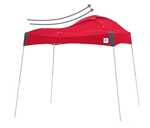 E-Z Up Dome Instant Shelter Canopy, 10' X 10', Vented Top With Wide-Trax Roller Bag & 4 Piece Spike Set, Punch #TOP1