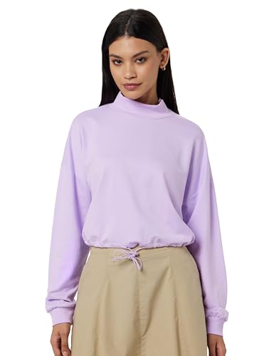Image of FabAlley Women's Fleece High Neck Sweatshirt