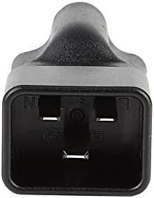 Miniatura 10 de Nema - Adaptador de corriente de CA 5-15P a 5-15R5-20R, enchufe de CA doméstico de 15 amperios a adaptador de corriente T de 20 amperios (5-15P a