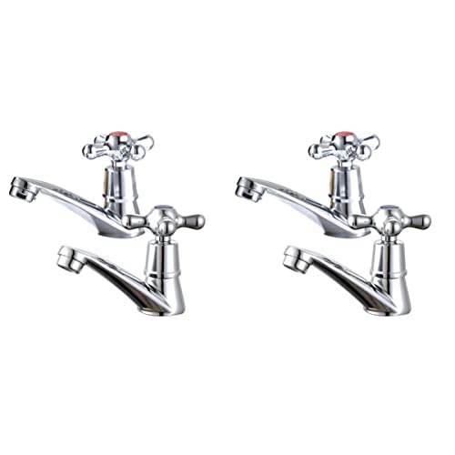 Lavabo Drop Un Washbeer lot de 2 résistant en métal bleu eau