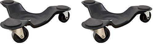 Shepherd Hardware Move-It 9442 12-Inch Steel Tri-Dolly, 300-lb Load Capacity, 12 Inch, Black (Tw? P?ck)