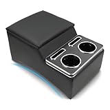 センターコンソール、ユニバーサルフロントベンチシートコンソール、トラックシートオーガナイザーとストレージ、トラック&ミニバン&車&SUVキャブフロントシートベンチシート収納ボックス(レギュラー)