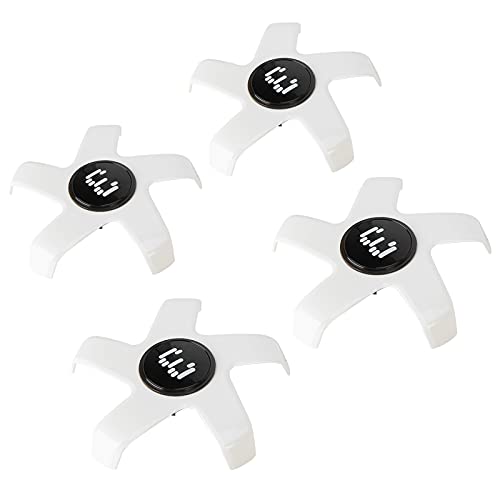 Moyeu de roue 18 pouces Dioche ABS noir look carbone pour enjoliveur auto