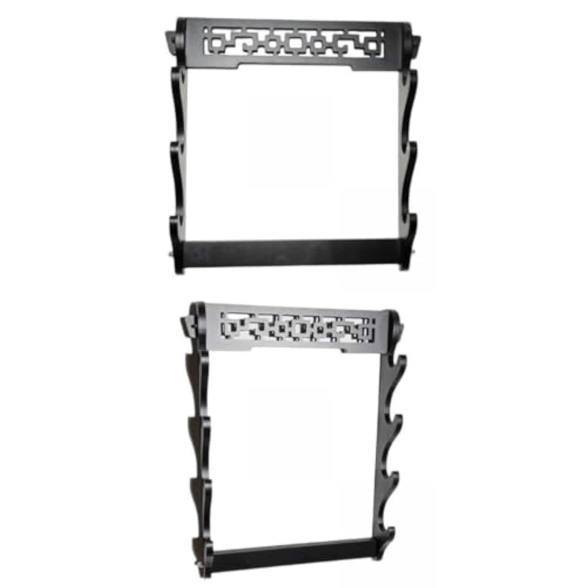 Wall Mounted Samurai Flute Rack Holder, Display Stand
