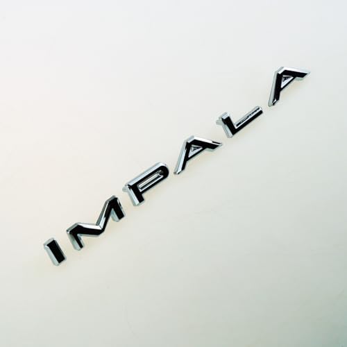 Image of 1Pc 1964 64 Impala Quarter Panel Emblems 3D Badge Letters Nameplate Replacement for Impala (Chrome)