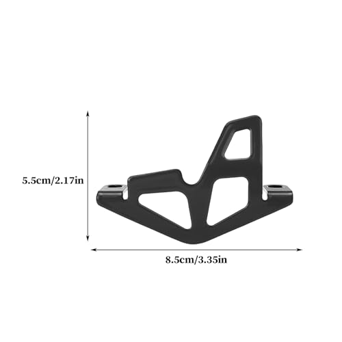 Protector de freno trasero para bicicleta de montaña con cubierta de aluminio 2